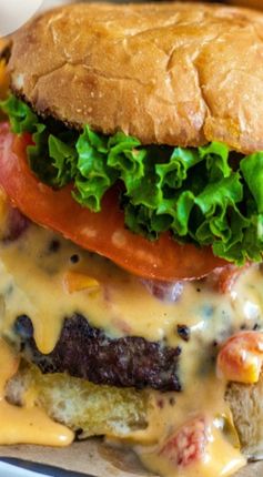 Queso Burgers