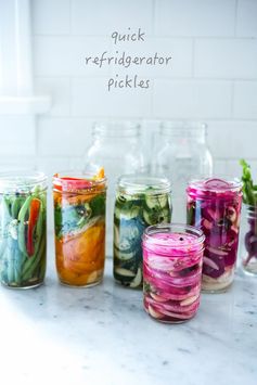 Quick & Easy Refrigerator pickles