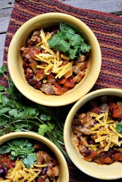 Quick and Easy Pork and Bean Chili