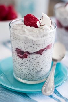 Quick Coconut & Chia Seed Pudding