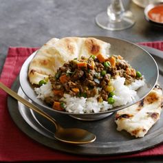 Quick Coconut Lamb Curry