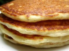 Quick Sourdough Pancakes
