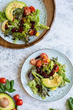 Quinoa and Bean Chopped Salad