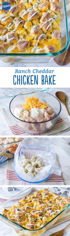 Ranch Cheddar Chicken Bake