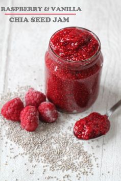 Raspberry & Vanilla Chia Seed Jam