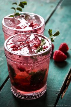 Raspberry Burnet Soda Pop