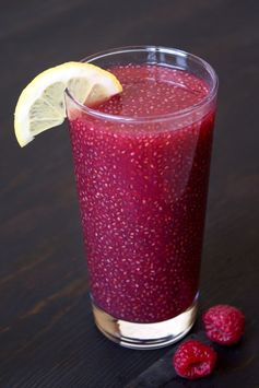 Raspberry Chia Lemonade