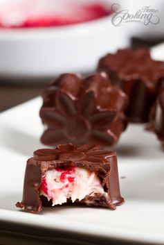 Raspberry Chocolate Molded Candy