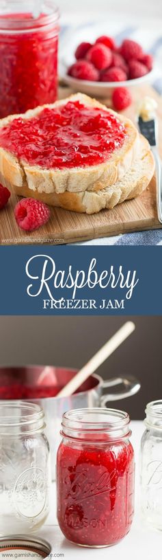 Raspberry Freezer Jam