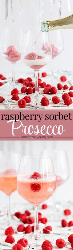 Raspberry Sorbet Champagne