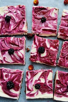 Raw Blackberry Cheesecake