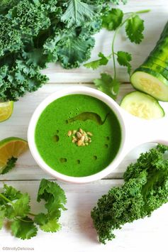 (Raw Vegan Cream of Green Soup