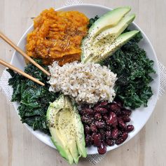 Red Beans and Rice Macro Plate, Vegan + Gluten-Free