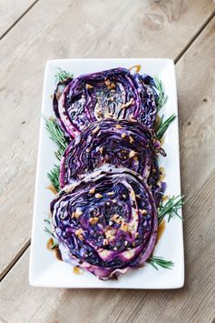 Red Cabbage Steaks