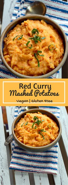 Red Curry Mashed Potatoes | A Thanksgiving Side