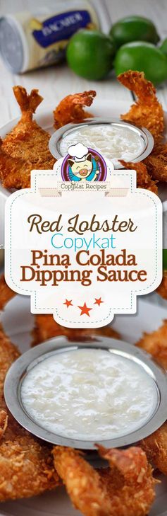 Red Lobster Pina Colada Dipping Sauce