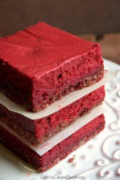 Red Velvet Cheesecake Bars