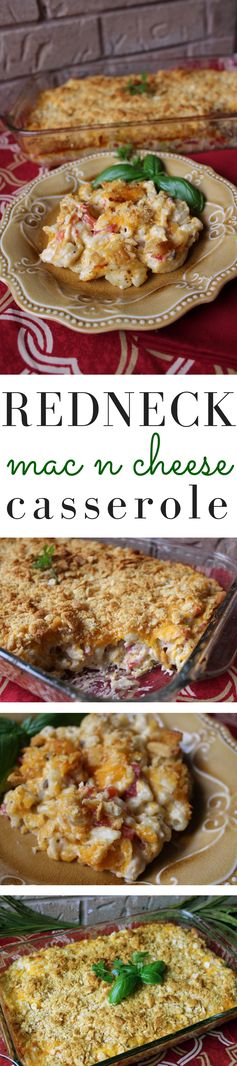 Redneck Mac 'n Cheese Casserole