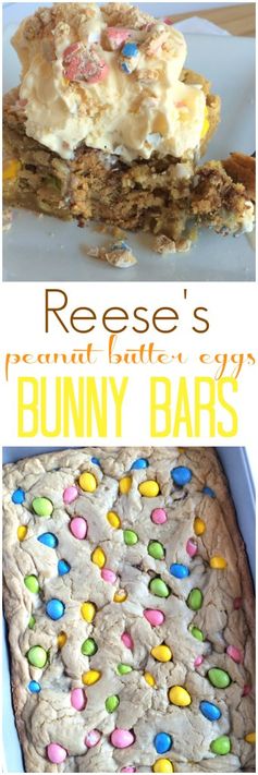 Reese’s Peanut Butter Eggs Bunny Bars