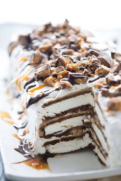 Reese's Ice Cream Cake