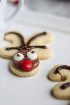 Reindeer Sugar Cookies (and The BEST Cut-Out Cookie