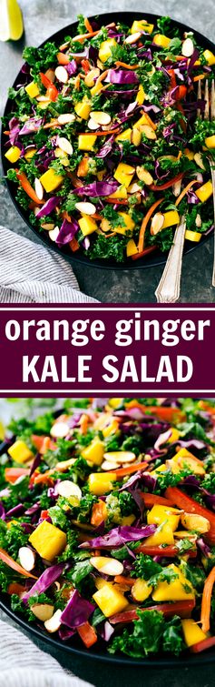 Remixed Orange Ginger Kale Salad