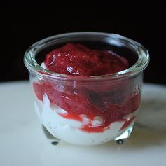 Rhubarb Strawberry Compote