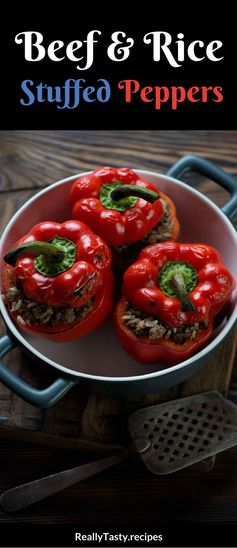 Rice and Beef Stuffed Tomatoes