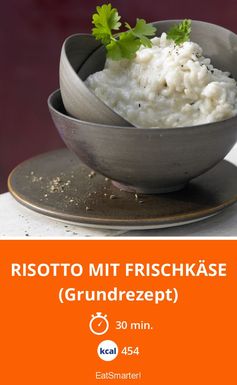 Risotto mit Frischkäse