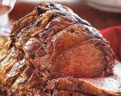 Roast Prime Rib with Madeira Sauce and Horseradish Sauce