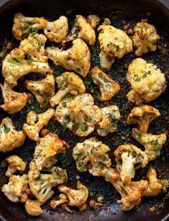 Roasted Cauliflower with Punjabi Seasonings