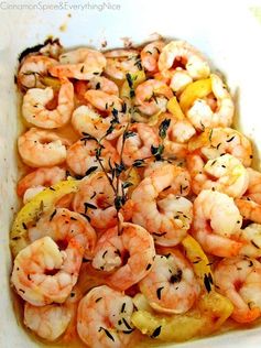 Roasted Lemon Garlic Herb Shrimp