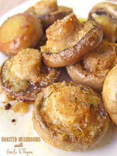 Roasted Mushrooms Garlic Thyme