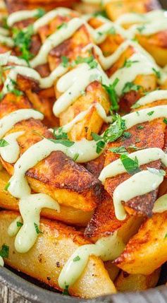 Roasted Potatoes with Garlic Aioli