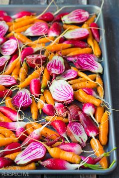 Roasted Root Vegetables with Miso Glaze