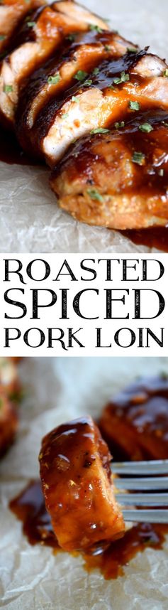 Roasted Spiced Pork Loin