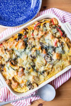 Roasted Vegetable Strata