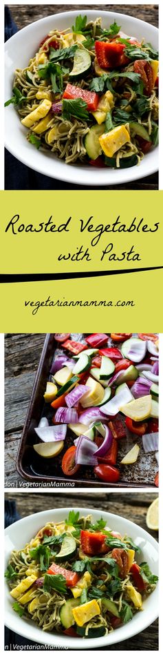 Roasted Vegetables with Pasta