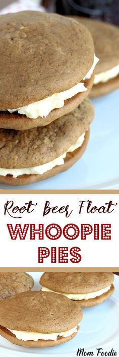 Root Beer Float Whoopie Pies Recipe #flavorstory