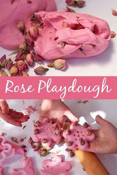 Rose Scented Playdough