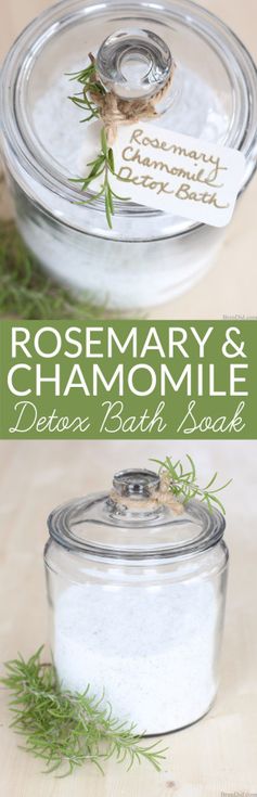 Rosemary Chamomile Detox Bath Soak