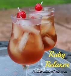 Ruby Relaxer Cocktail