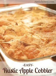 Rustic Apple Cobbler