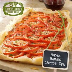 Rustic Tomato Cheese Tart