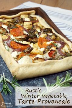 Rustic Winter Vegetable Tarte Provencale