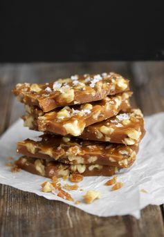 Salted Maple and Toasted Walnut Brittle