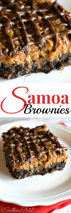 Samoa Brownies - and my time as a Cub Scout