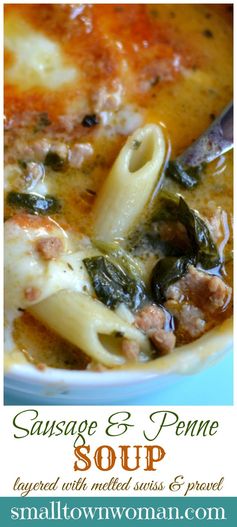 Sausage & Penne Soup