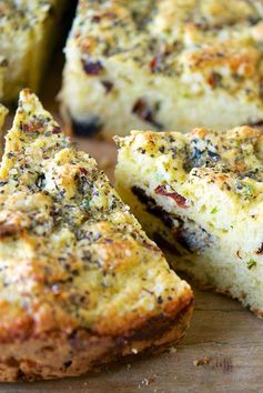 Savory Christmas Cheese Bread