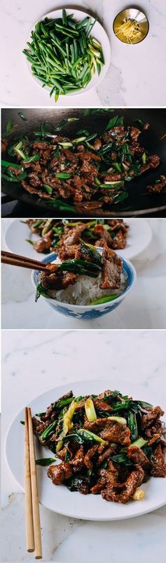 Scallion Beef Stir-fry